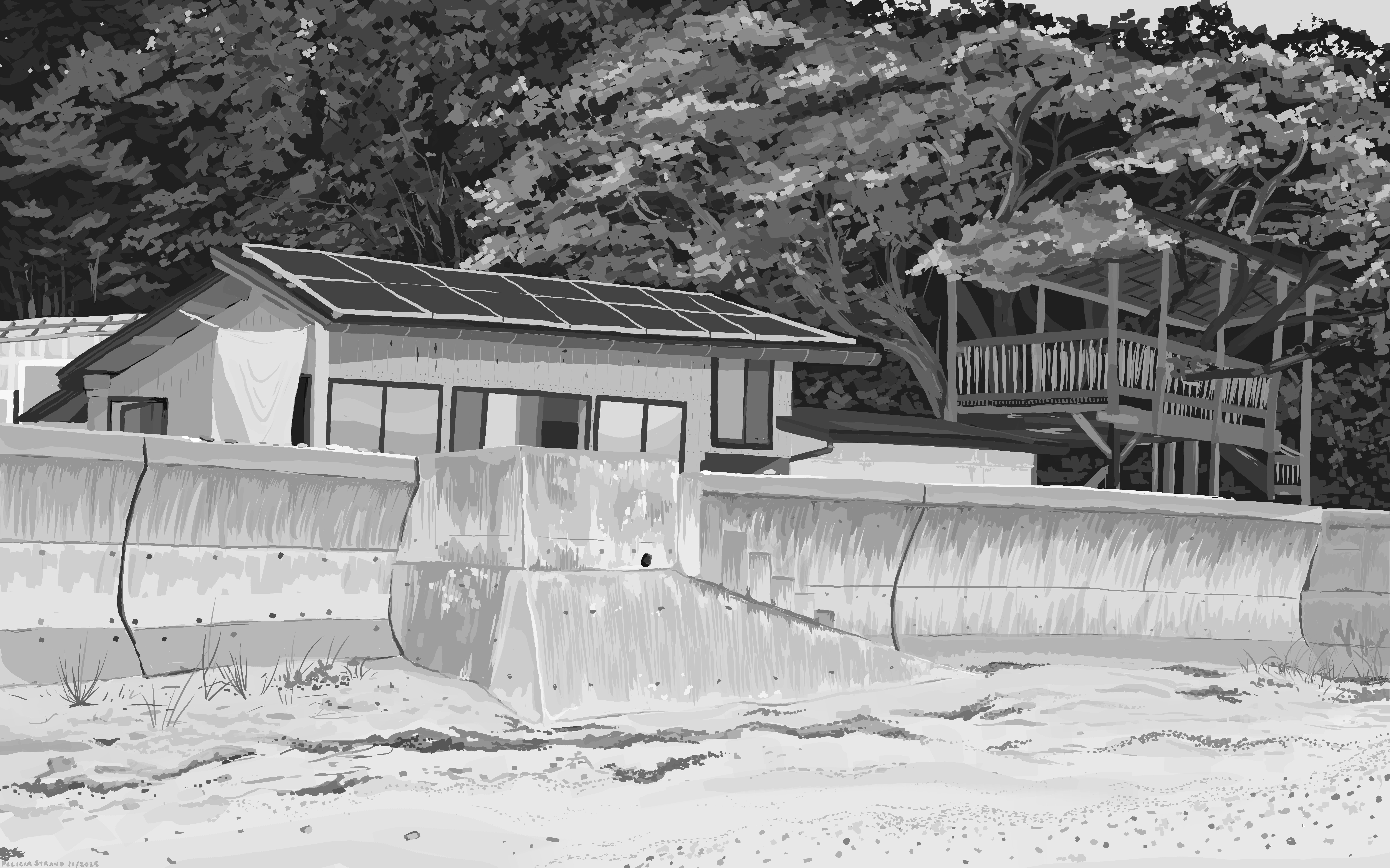 Beach Cabin Value Study