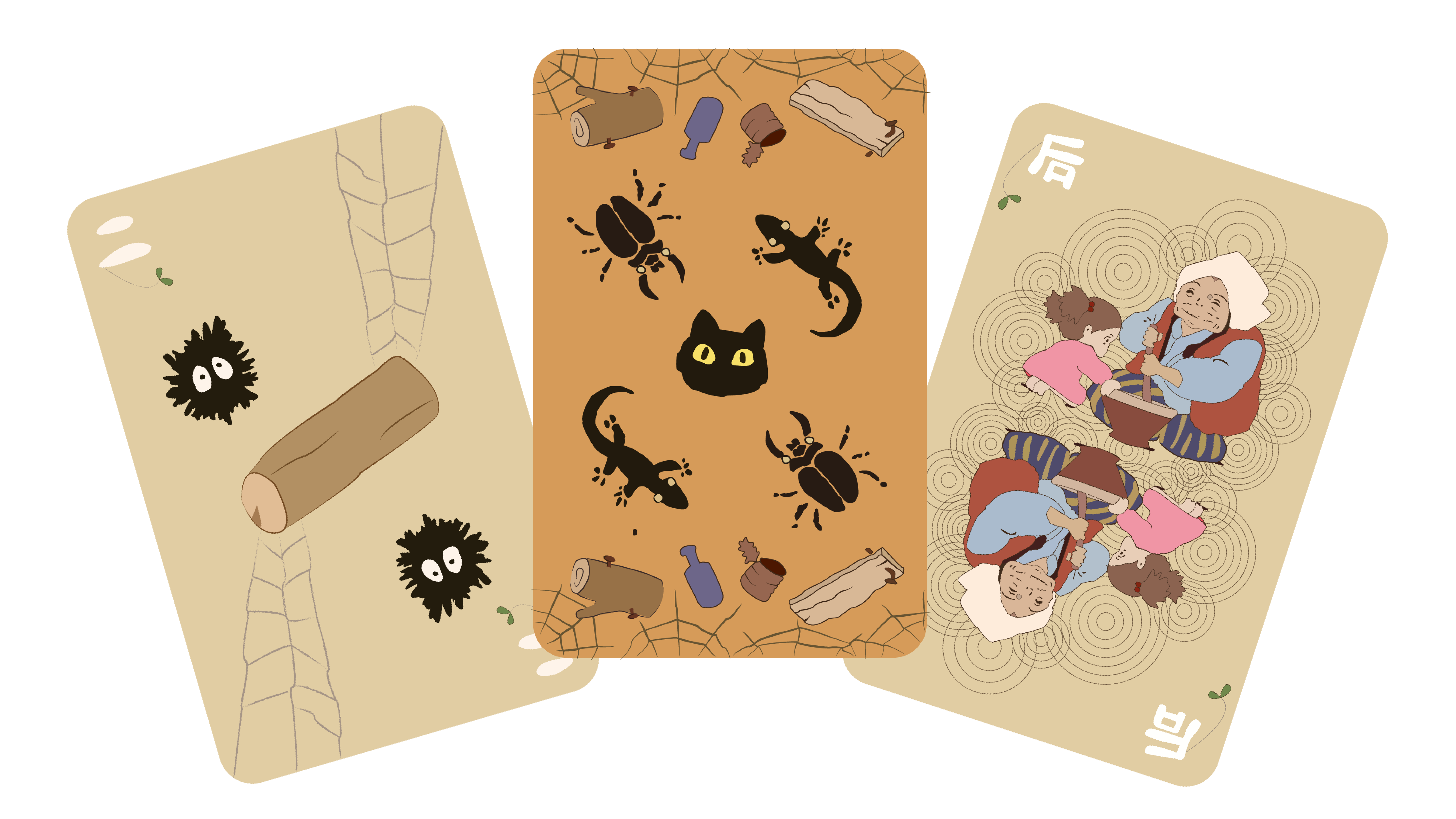 Totoro Playing Cards