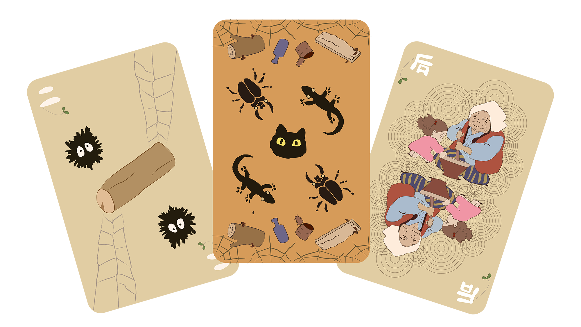 Totoro Playing Cards